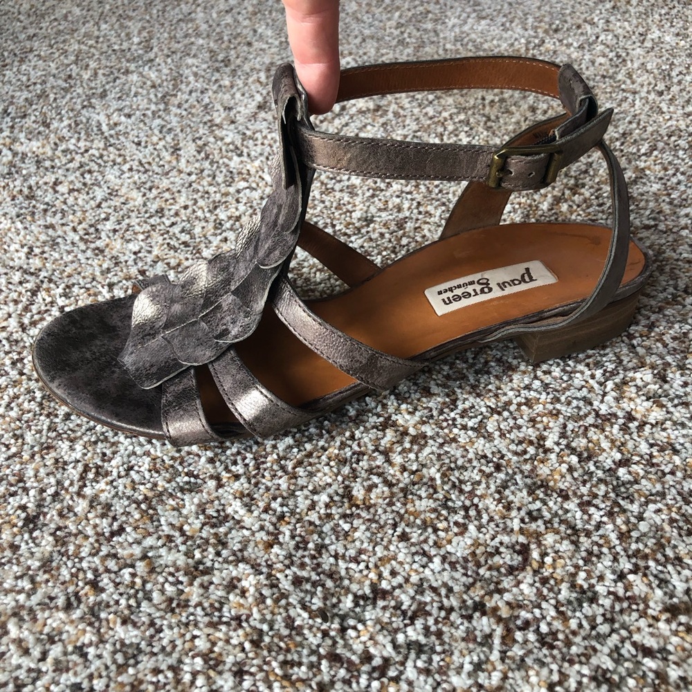 Paul Green Metallic Bronze Strappy Coastal Resort Comfort Sandals Women Size 7.5 - Picture 8 of 10